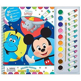 Disney Baby Deluxe Poster Paint & Color - ED