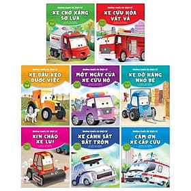 Combo 8 Quyển Những Chiếc Xe Hiệp Sĩ - Nhà xuất bản Larousse