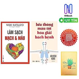 Combo 2 cuốn : Làm Sạch Mạch Và Máu + Lưu Thông Máu Tốt Giải Hóa Bách Bệnh - Lâm Hà