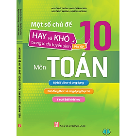 Một Số Chủ Đề Hay Và Khó Trong Kì Thi Tuyển Sinh Vào Lớp 10 Môn Toán - An Thi