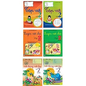 Combo Luyện Viết Chữ - Tập Viết - Vở Viết Đúng, Viết Đẹp Lớp 2 (Theo Chương Trình Giáo Dục Phổ Thông Mới) - HA - Theo Theobald