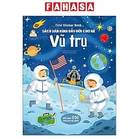 First Sticker Book - Sách Dán Hình Đầu Đời Cho Bé - Vũ Trụ - Vũ
