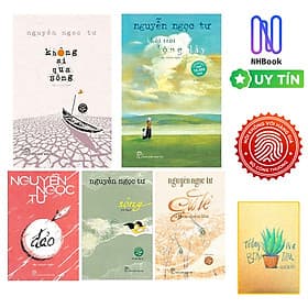 Combo Nguyễn Ngọc Tư : Đảo, Sông, Gió Lẻ Và 9 Câu Chuyện Khác,Khói Trời Lộng Lẫy và Không Ai Qua Sông ( 5 cuốn ) ( Tặng Kèm Sổ Tay) - Gió