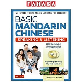 Sách ngoại văn: Basic Mandarin Chinese - Speaking & Listening (Audio & Video Recordings Included) - Dermot Berkery