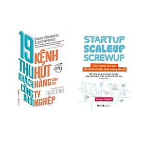 Combo Khởi Nghiệp Tinh Gọn: Khởi Nghiệp Tinh Gọn, Mở Rộng Linh Hoạt, Tăng Trưởng Đột Phá + 19 Kênh Thu Hút Khách Hàng Dành Cho Công ty Khởi Nghiệp - Thu Hà