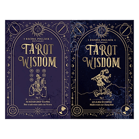 Combo 2Q Tarot Wisdom (Tập 1 + Tập 2): 22 Lá Bài Ẩn Chính – Hành Trình Của Chàng Khờ + 56 Lá Bài Ẩn Phụ – Bức Tranh Toàn Cảnh Của Vũ Trụ - Chinh Ba