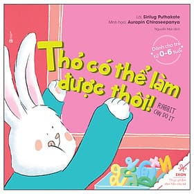 Sách Ehon - Thỏ Có Thể Làm Được Thôi - Lâm Hà