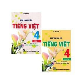 Giúp Em Học Tốt Tiếng Việt Lớp 4 - Combo 2 Tập - Dùng Kèm SGK Kết Nối Tri Thức Với Cuộc Sống - Hồng Ân - Việt Dung