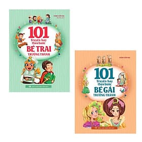 Combo sách: 101 Truyện Hay Theo Bước Bé Gái Trưởng Thành + 101 Truyện Hay Theo Bước Bé Trai Trưởng Thành - Thanh Hoa
