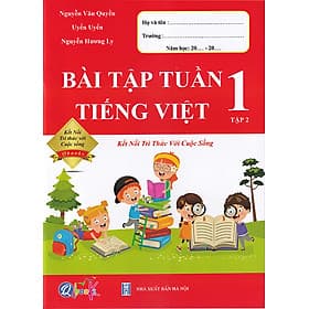 Bài tập tuần Tiếng Việt 1 tập 2 (Kết nối tri thức với cuộc sống) - Tri Thức