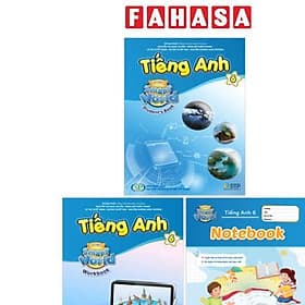 Bộ Sách Tiếng Anh 6 - I-Learn Smart World - Student's Book + Workbook + Notebook - An
