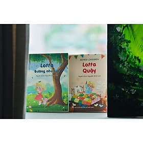 Sách Lotta (2 cuốn): Lotta quậy & Lotta bướng như lừa- Astrid Lindgren- Dịch giả Nguyễn Bích Lan - 
