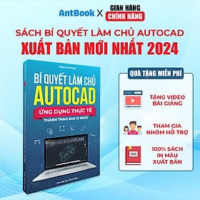 Sách Autocad Xuất Bản Chính Hãng Ứng Dụng Thực Tế, In Màu,Tặng Kèm Video Hướng Dẫn - Nhà xuất bản Larousse