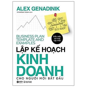 Sách Lập Kế Hoạch Kinh Doanh Cho Người Mới Bắt Đầu - Alex Genadinik