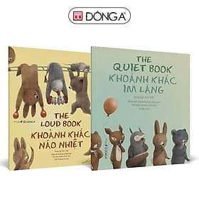 Combo 2 Cuốn: Khoảnh Khắc Im Lặng + Khoảnh Khắc Náo Nhiệt - Đông A - Á Đông