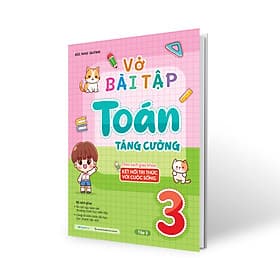 Vở bài tập Toán tăng cường lớp 3 tập 2 (Theo sách giáo khoa kết nối tri thức với cuộc sống) - Tri Thức