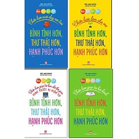 Bộ sách Bình tĩnh rèn con - Bình tĩnh hơn, thư thái hơn, hạnh phúc hơn: Bộ 4 cuốn - Nam Việt