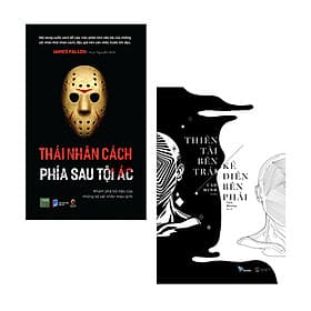 Combo 2 cuốn: Thái Nhân Cách - Phía Sau Tội Ác (Khám Phá Bộ Não Của Những Kẻ Sát Nhân Máu Lạnh) + Thiên Tài Bên Trái, Kẻ Điên Bên Phải( Sách văn học kinh điển khám phá bộ não/ Tặng kèm bookmark) - Ben Renshaw