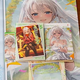 Truyện Cô Nàng Shimotsuki Trót Phải Lòng Nhân Vật Nền full 5 tập (Chang Book)