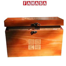Hộp Gỗ Sách Tứ Thư Lãnh Đạo (Hộp 4 Cuốn)