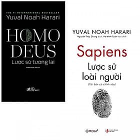 Combo: Sapiens Lược Sử Loài Người + Homo Deus Lược Sử Tương Lai - HAN
