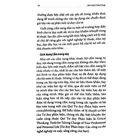 Sách Cẩm Nang Tư Duy Kĩ Thuật - Thu