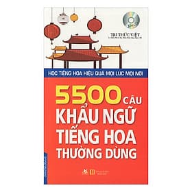Sách 5500 Câu Khẩu Ngữ Tiếng Hoa Thường Dùng