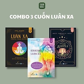 Combo 3 cuốn: Luân Xa + Chữa Lành Luân Xa + Khai Mở Luân Xa - Luana Rinaldo