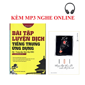 Sách -Combo: Bài tập luyện dịch tiếng Trung ứng dụng sơ trung cấp giao tiếp HSK - Phiên bản mới + 101 thông điệp thay đổi cuộc đời phụ nữ+KÈM MP3 NGHE ONLINE - Lâm Tú