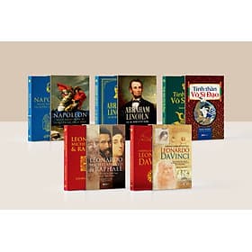BỘ SÁCH DELUXE BOOKS (BỘ SÁCH SANG TRỌNG) – LEONARDO MICHELANGELO RAPHAEL – ABRAHAM LINCOLN – NAPOLEON – VÕ SĨ ĐẠO - Raphael Honigstein
