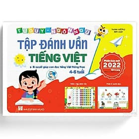 Tập Đánh Vần Tiếng Việt - Phiên Bản Mới 2023 ( Có File Nghe ) - Nam Việt