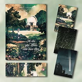 Cuốn sách: Ta Chỉ Gặp Nhau Vào Ban Đêm + 01 bookmark) - Ai Novel