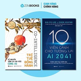 Combo Sách Trí Tuệ Nhân Tạo (Trí Tuệ Đồng Hành + AI 2041) - Saigon Books