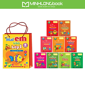 Sách Mai Em Vào Lớp Một - Dành Cho Trẻ 4 - 5 Tuổi (Bộ Túi 9 Cuốn) - Tái Bản - Minh Minh