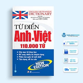 Từ Điển Anh Việt 110000 Từ - Văn Lang - Việt Anh