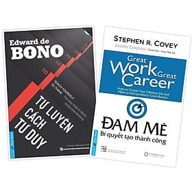 Combo Tự luyện cách tư duy + Đam mê Bí quyết tạo thành công - Bản Quyền - Thành Đàm