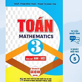 Toán - Mathematics (Song Ngữ Anh Việt) (Dùng Chung Cho Các Bộ SGK Hiện Hành) - HA - Việt An
