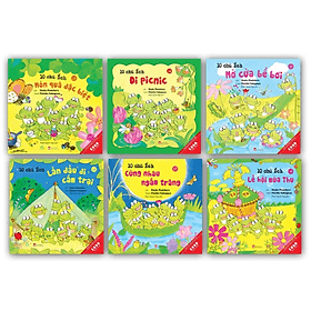 Ehon - Combo 6 Cuốn 10 Chú Ếch Phần 3 ( Tập 13 - 18) - Thương Thương