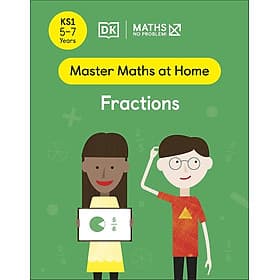 Sách Maths - No Problem! Ages 5-7: Fractions - Nam Phương