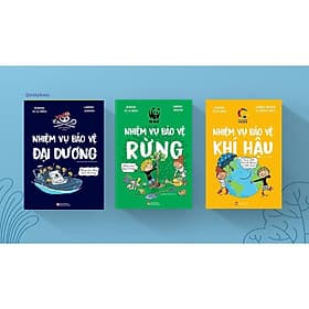 Nhiệm Vụ Bảo Vệ Đại Dương + Rừng + Khí Hậu - Combo 3 Cuốn - NXB Phụ Nữ - Nhã Nam