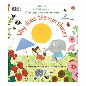 Sách tương tác tiếng Anh - Usborne Lift-The-Flap First Questions And Answers: Why Does The Sun Shine? - The First Wild Boar 02 Studio