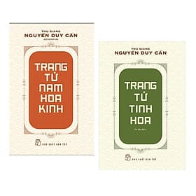 Combo sách triết lý Đạo Giáo - Trang Tử: Trang Tử Nam Hoa Kinh + Trang Tử Tinh Hoa - Lý Nam