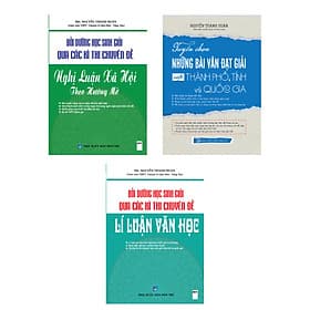 COMBO TUYỂN CHỌN NHỮNG BÀI VĂN ĐẠT GIẢI CẤP THÀNH PHỐ, TỈNH VÀ QUỐC GIA + BỒI DƯỠNG HỌC SINH GIỎI QUA CÁC KÌ THI - NXB Dân Trí