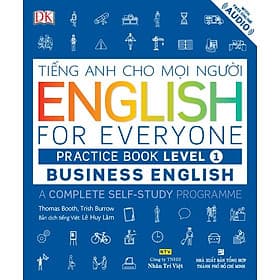 Sách English For Everyone - Business English - Practice Book Level 1 (Kèm 1 Đĩa CD - Room) - Trí