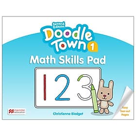 Doodle Town Level 1 Math Skills Pad 2nd Edition - ED
