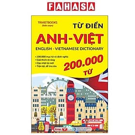 Từ Điển Anh-Việt - English-Vietnamese Dictionary - 200000 Từ - Việt Anh
