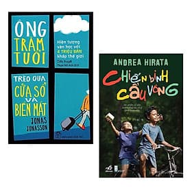 Combo Sách Văn Học Hấp Dẫn: Ông Trăm Tuổi Trèo Qua Cửa Sổ Và Biến Mất + Chiến Binh Cầu Vồng / Top Những Cuốn Sách Bán Chạy