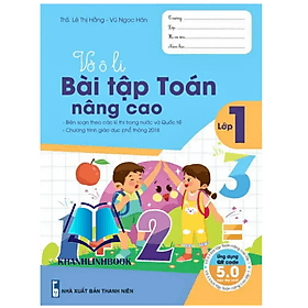 vở ô li bài tập toán nâng cao lớp 1 - Pang Li Kin