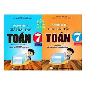 Combo Phương Pháp Giải Bài Tập Toán 7 - Tập 1 + 2 - (Dùng Kèm SGK Kết Nối Tri Thức Với Cuộc Sống) - HA