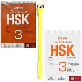 Combo Giáo Trình HSK 3 - Sách Bài Học (Kèm MP3) và Giáo Trình HSK 3 - Sách Bài Tập (Kèm MP3) ( Tặng Kèm Sổ Tay) - Nhân Trí Việt